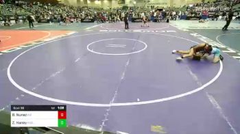 98 lbs 5th Place - Brenda Nunez, RedWave Wrestling vs Zoey Haney, Purler Wrestling, Inc