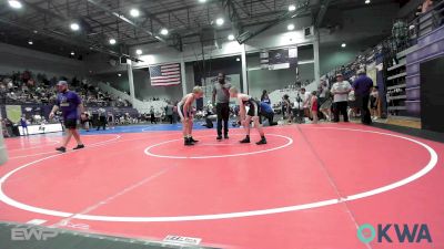 70-88 lbs Rr Rnd 4 - Alex Coose, Mannford Pirate Youth Wrestling vs Nate Tuell, Mannford Pirate Youth Wrestling