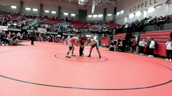 190 lbs Champ. Round 1 - Damian Dorado, El Paso Socorro vs Sebastian Venegas, Arlington