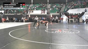 1-5A 120 1st Place Match - Jaylee Carter, Weaver vs Havah Standridge, Deshler