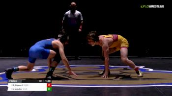 120 lbs Final - Robert Howard, Bergen Catholic (NJ) vs Nicolas Aguilar, Gilroy