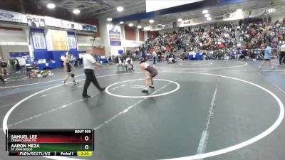 113 lbs Champ. Round 3 - Aaron Meza, St John Bosco vs Samuel Lee, Crespi Carmelite