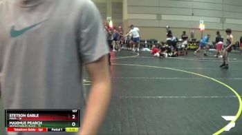 107 lbs Finals (8 Team) - Maximus Pearch, Untouchables Black vs Stetson Gable, POWA