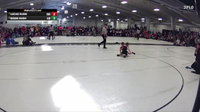 28 lbs Quarterfinal - Lucas Klein, Cavalry Wrestling Club vs Bodie Kush, Ashland-Greenwood Jr Wrestling