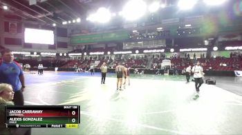 195 lbs Champ. Round 2 - Jacob Carraway, Centennial vs Alexis Gonzalez, Eagle