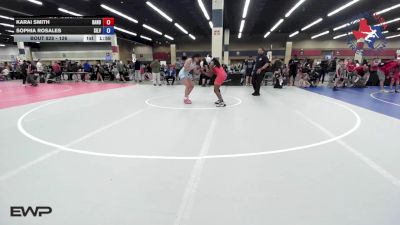 126 lbs Rr Rnd 2 - Karai Smith, Bandit Combat Sports vs Sophia Rosales, Silverback Wrestling Fort Worth