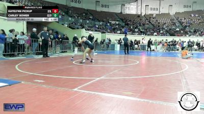 101 lbs Round Of 32 - Katelynn Pickup, Stillwell vs Carley Bower, Cleveland