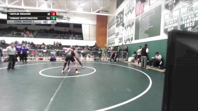 190 lbs Cons. Round 4 - Kimani Whittington, Pacific vs Devlin Weaver, Huntington Beach