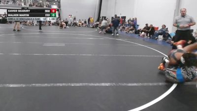 113 lbs Semis & 1st Wrestleback (8 Team) - Xavier Seabury, Savage WA Nightmares vs Walker Martin, Steller Trained Caij Vanda