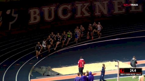 Men's 1500m Invite, Heat 4