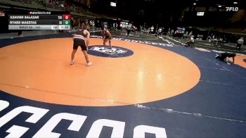141 lbs Cons. Round 2 - Ryker Maestas, Snow College vs Xzavier Salazar, Trinidad State College