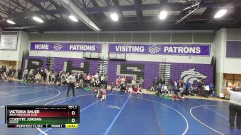 92-98 lbs Round 2 - Cozette Jordan, Ravage vs Victoria Bauer, Bruin Wrestling Club