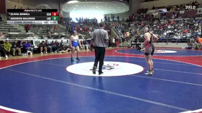 5A 235 lbs Cons. Round 1 - Olivia Sewell, Searcy vs Addison Baldwin, Lakeside