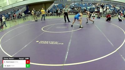14U Boys - 140 lbs Champ. Round 1 - Brooks Bath, Touch Of Gold Wrestling Club vs Cayden Rasmason, Bulldog Premier Wrestling Club