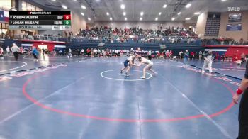 144 lbs Semifinal - Logan Milsaps, Conroe Woodlands College Park vs Joseph Austin, Dripping Springs