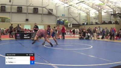 125 kg Round Of 64 - Joe Foret, Grizzly Wrestling Club vs Connor Tolley, Chattanooga