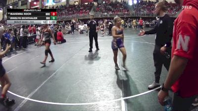 113 lbs Champ. Round 1 - Rhielyn Eichthaler, Bridgeport Wrestling Club vs MaKenna Koch, Milford Wrestling Club