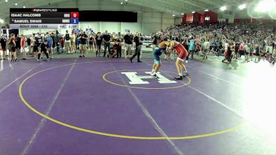 215 lbs Champ. Round 1 - Isaac Halcomb, Ohio vs Samuel Swais, New Wave Wrestling Club