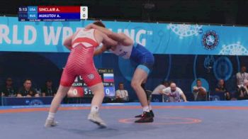 86 kg Finals 1-2 - Aeoden Sinclair, United States vs Akhmad Mukutov, Russia