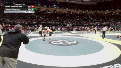 215 lbs Quarters - Logan Souders, Graham Local vs Alexzander Young, Seneca East