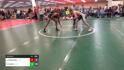 145 lbs Rr Rnd 2 - Jameson Poklembo, All American HS vs Rook Smith, Phoenix HS Red
