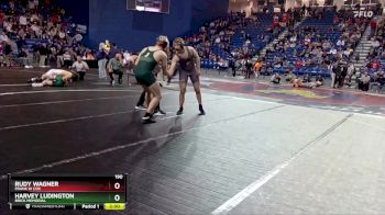 190 lbs Champ. Round 3 - Harvey Ludington, Brick Memorial vs Rudy Wagner, Frank W Cox