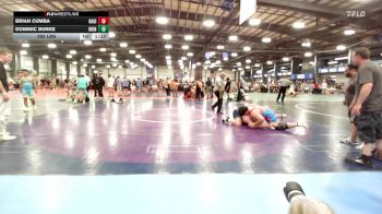 285 lbs Rr Rnd 2 - Brian Cumba, Ragin Raisins Catawba HS vs Dominic Burke, Iron Faith Wrestling