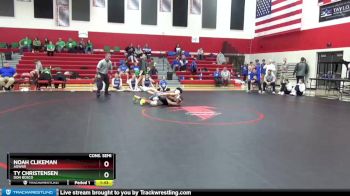 132 lbs Cons. Semi - Ty Christensen, Don Bosco vs Noah Clikeman, AGWSR
