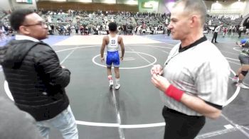 126 lbs Consolation - Azuan Gonzales-Rice, Inland Elite vs Ever Onofre, Predators WC