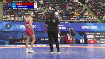 49 kg Repechage - Isla Silva, United States vs Aiana Asylbekova, Kyrgyzstan
