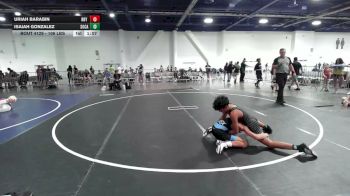 106 lbs Semifinal - Uriah Barabin, Rby Wc vs Isaiah Gonzalez, SoCal Hammers