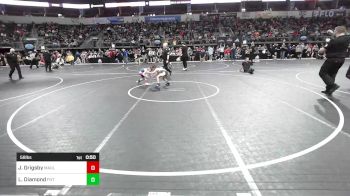 58 lbs Round Of 16 - Jaxsen Grigsby, Maulers Youth Wrestling vs Leon Diamond, Florida National Team