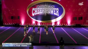 Extreme Force All Stars - Synergy [2026 L1 Tiny - Novice - Restrictions Day 1] 2026 Cheer Power Trenton Showdown
