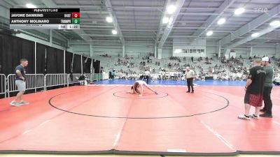 132 lbs Rr Rnd 3 - Javone Dawkins, 84 Athletes Black vs Anthony Molinaro, Triumph Black