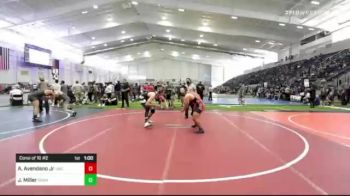 160 lbs Consi Of 16 #2 - Arthur Avendano Jr, Unc vs Jon Miller, Grant Street Wrestling