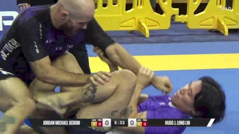 Hugo J. Long Lin vs Jordan Michael Scrom 2025 Pan IBJJF Jiu-Jitsu No-Gi Championship