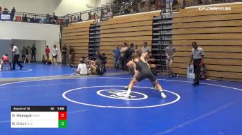 126 lbs Round Of 16 - Bryce Wanagat, Warrior Wrestling vs Barrett Crout, Gilbert