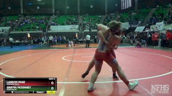 7A 215 lbs Quarterfinal - Landon Page, Vestavia Hills vs Griffin McKinney, Huntsville