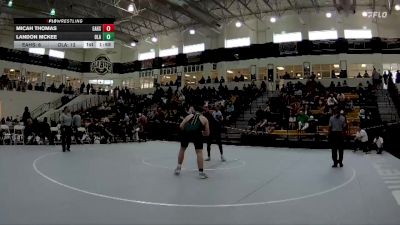 285 lbs 4th Wrestleback (16 Team) - Micah Thomas, Eastside Hs vs Landon McKee, Ola