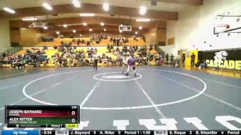 220 lbs Cons. Round 3 - Joseph Baynard, Phoenix vs Alex Ritter, Baker/Powder Valley