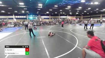 58 lbs Consi Of 8 #1 - Emmett Gurule, 505 Wc vs Noah Hernandez, Barn Brothers