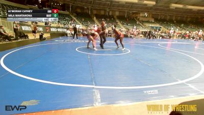 135 lbs Final - Ki`Morah Cathey, HURRICANE WRESTLING ACADEMY vs Mila Mantanona, MANTANONA-TC