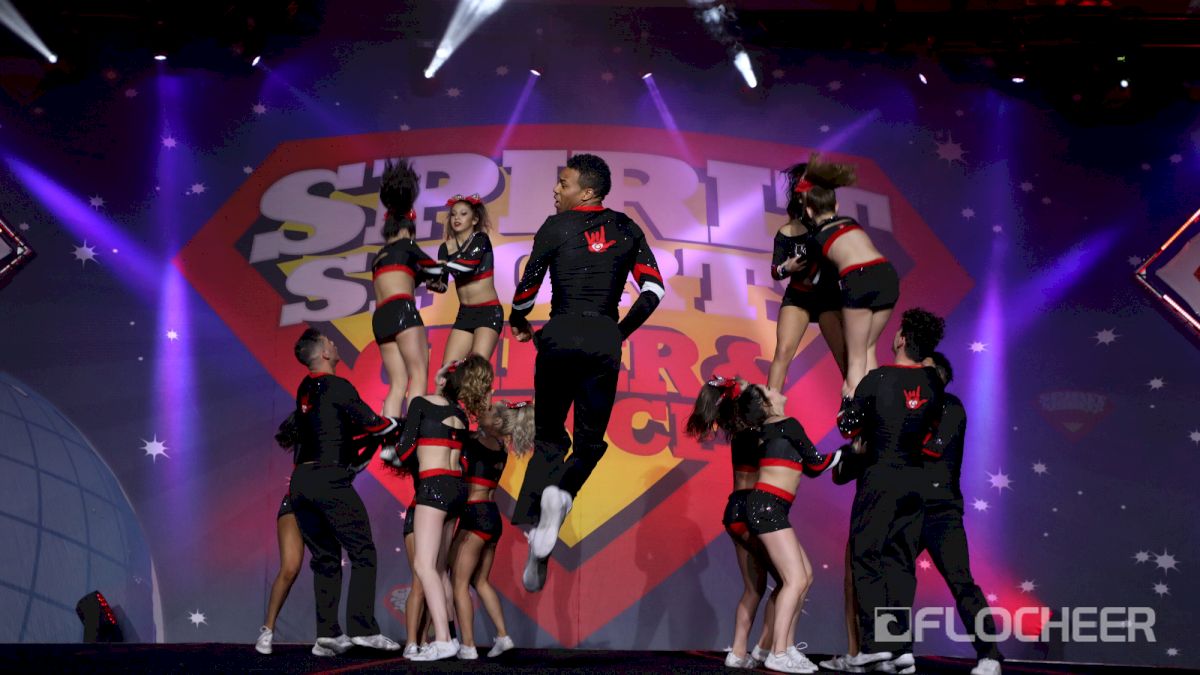 Knight Time Cheer XO, 360 To Split?!