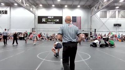 115 lbs Round 5 (6 Team) - Myles Hoover, OMP vs Dylan Rogers, Mat Assassins Red
