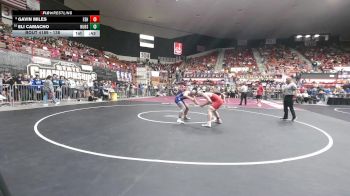 138 lbs Cons. Round 1 - Eli Camacho, Hugoton HS vs Gavin Miles, Fort Scott HS