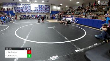 60-66 lbs Rr Rnd 3 - Hudson Burdick, Perry Wrestling Academy vs Marshall McGuire, Perry Wrestling Academy