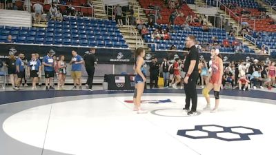110 lbs Champ. Rd Of 64 - Zoe Long, New York vs Summer Mutschler, Maryland