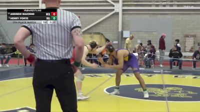 174 lbs 7th Place Match - Andrew Maiorini, Wesleyan (CT) vs Henry Forte, Williams College