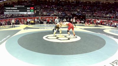 D2-190 lbs Quarterfinal - Kane Curran, Beaver Local vs Brydon Feister, Hoban