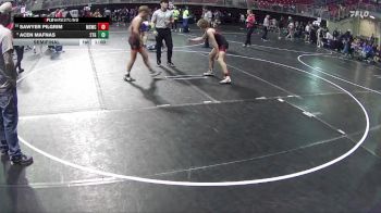130 lbs Semifinal - Sawyer Pilgrim, Millard South Wrestling Club vs Acen Mafnas, 2TG